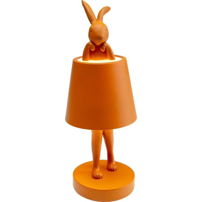 Bordslampa LED Rabbit, Orange