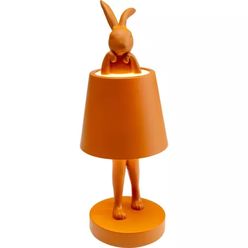 Bordslampa LED Rabbit, Orange