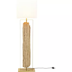 Golvlampa Nature Stem guld, 165 cm