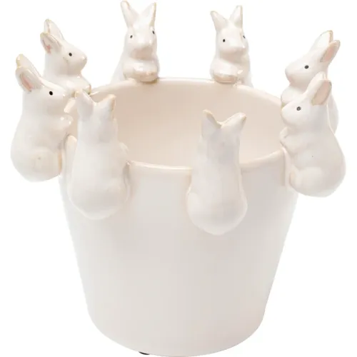 Vas Cute Bunnies, 14 cm