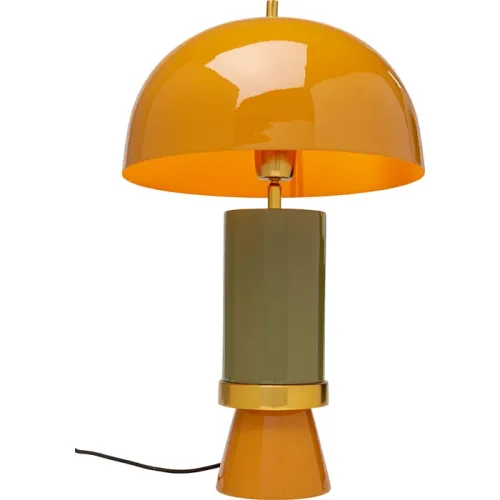 Bordslampa Josy Duo gul, 51 cm