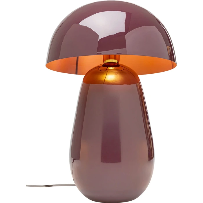 Bordslampa Fungo lila, 44 cm