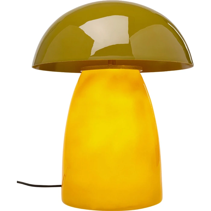 Bordslampa Fungo grön, 37 cm