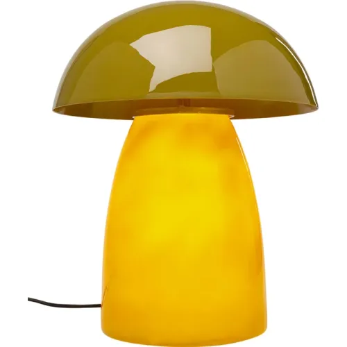 Bordslampa Fungo grön, 37 cm