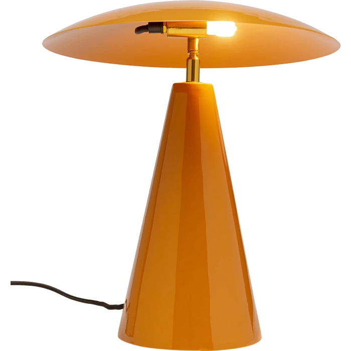 Bordslampa Fungo Flat orange, 33 cm