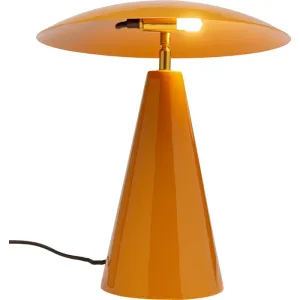 Bordslampa Fungo Flat orange, 33 cm