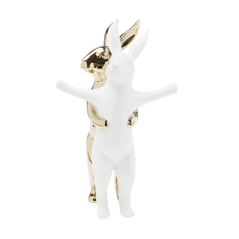 Skulptur Kramande Kaniner