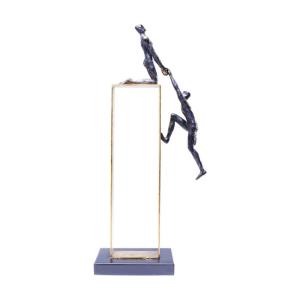 Skulptur Komma Samman