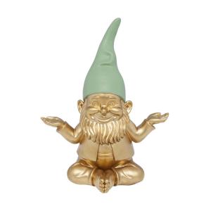 Skulptur Tomte, Guld
