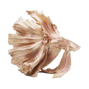 Skulptur av en kampfisk