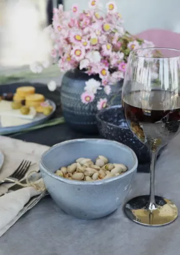 Vinglas Fade Silver, 4-pack