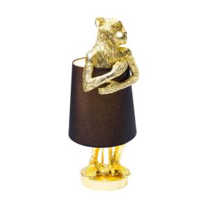 Bordslampa Animal Monkey - Apa, Guld 56cm