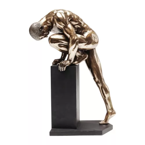 Skulptur Kämpe - Brons, 35cm