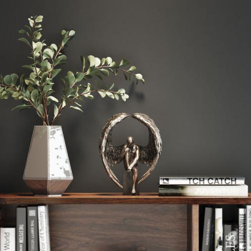 Skulptur Ledsen Ängel, 26cm