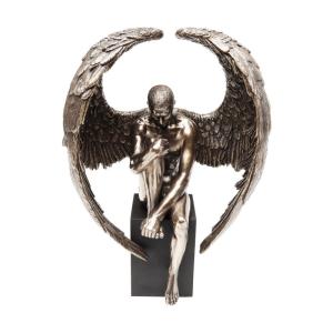 Skulptur Ledsen Ängel, 26cm