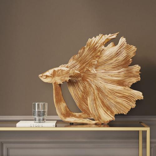 Dekorfigur Betta Fish - Skulptur, 34cm