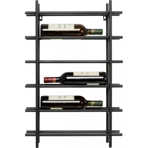 Vinställ Loft – Svart, 45x68 cm