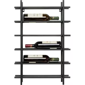 Vinställ Loft – Svart, 45x68 cm