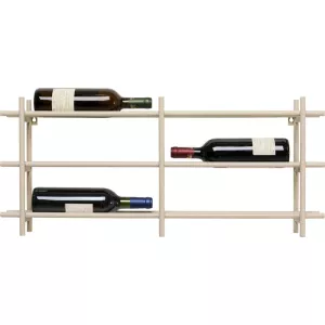 Vinställ Vägg – Greige, 80x34 cm