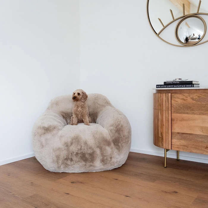 Loungefåtölj – Creme small