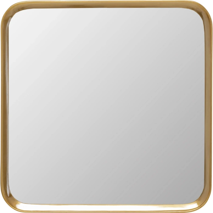 Väggspegel Ornament – 63x63 cm, Guld