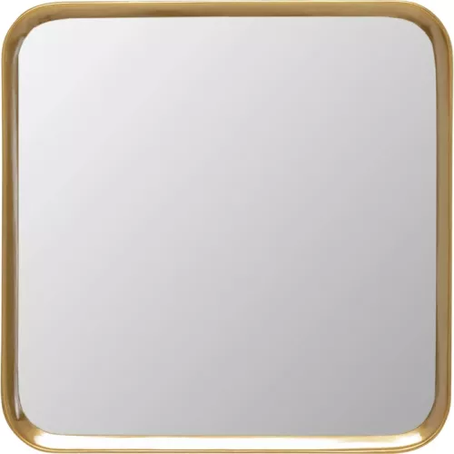 Väggspegel Ornament – 63x63 cm, Guld