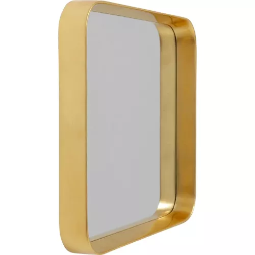 Väggspegel Ornament – 63x63 cm, Guld