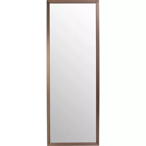 Väggspegel Arezzo titanbrun 200×70 cm