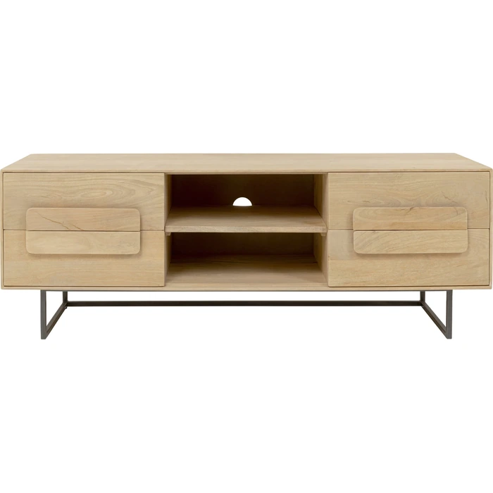 TV-Bänk Mulino – Ljus Mango, 135x50 cm