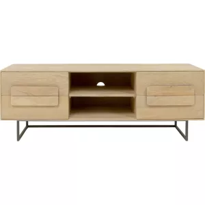 TV-Bänk Mulino – Ljus Mango, 135x50 cm