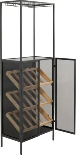 Barskåp Vinova - Svart