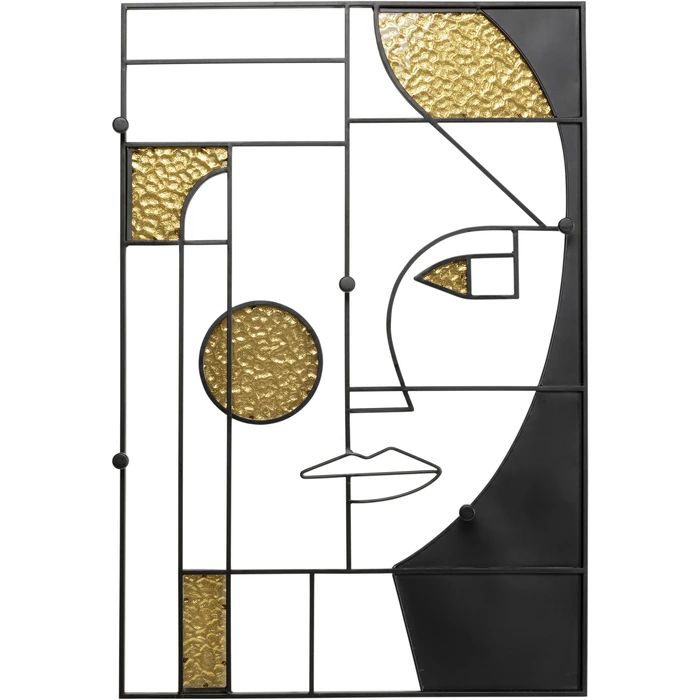 Hängare Art Girl Face 60x90cm