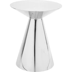 Sidobord krom Ø45 cm