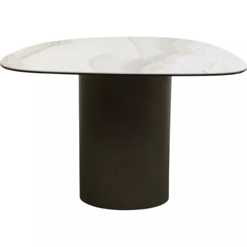 Sidobord glas/keramik 75×50 cm