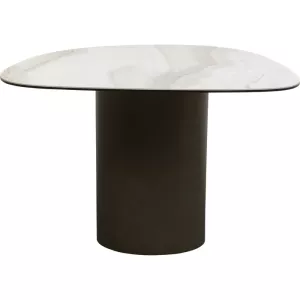 Sidobord glas/keramik 75×50 cm
