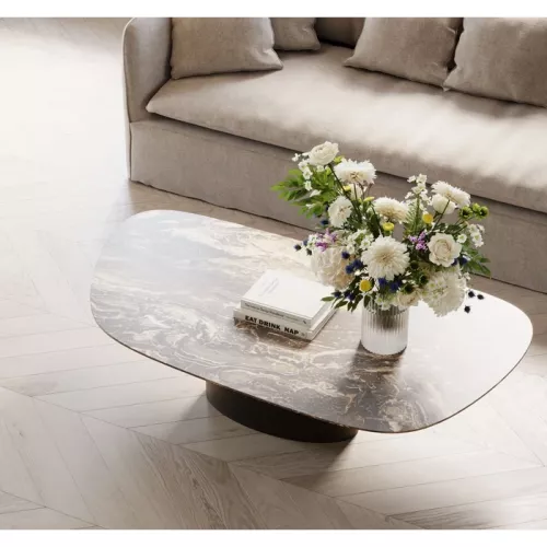 Soffbord i stenkeramik 150×86 cm