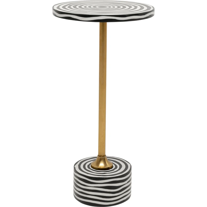 Sidobord Domero Swirl – Ø25 cm
