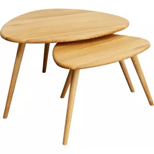 Sidobord Ek – Set om 2