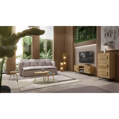 Soffbord Ek – 90x62 cm