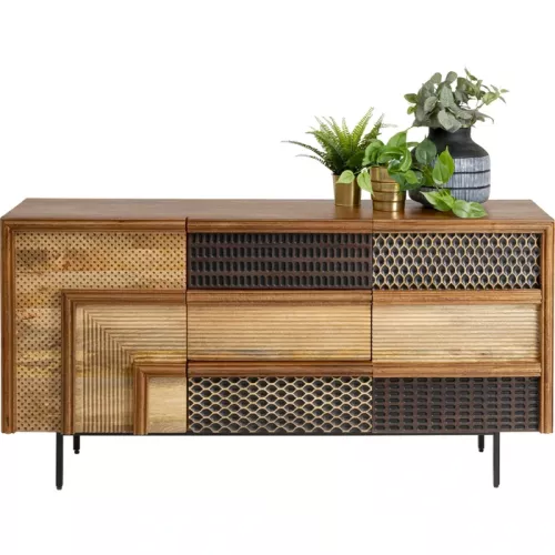 Sideboard mangoträ 160x80 cm