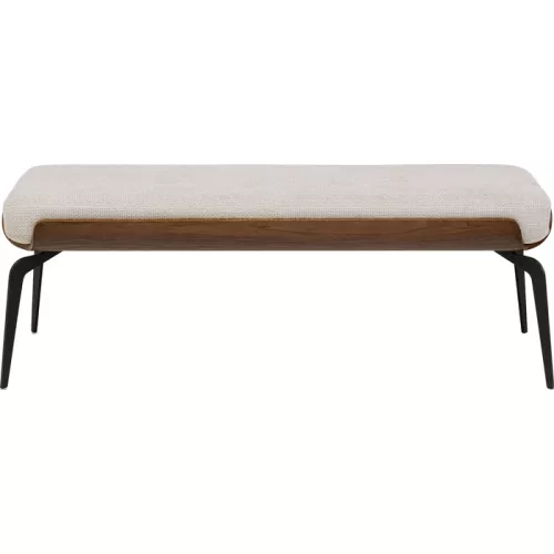 Bänk Marc beige 140 cm