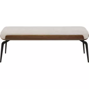 Bänk Marc beige 140 cm
