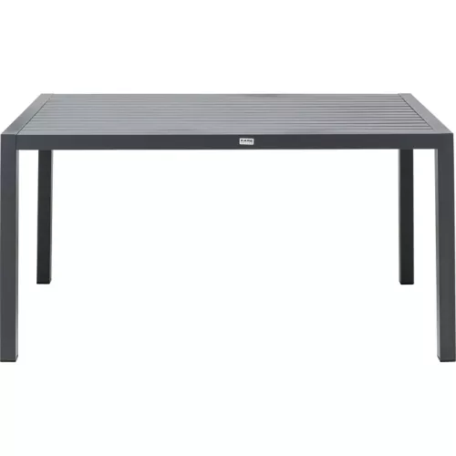 Trädgårdsbord Madagascar svart 80x140 cm
