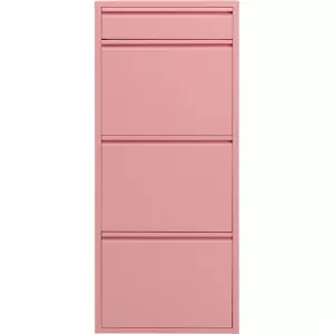 Skoskåp 3 Plus 1, Rosa