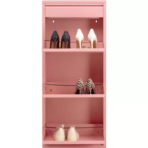 Skoskåp 3 Plus 1, Rosa