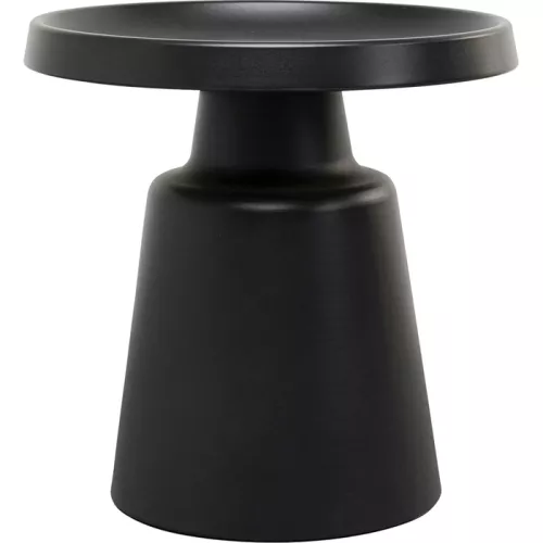 Sidobord Lima svart Ø50 cm