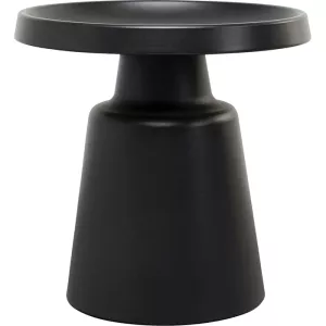 Sidobord Lima svart Ø50 cm