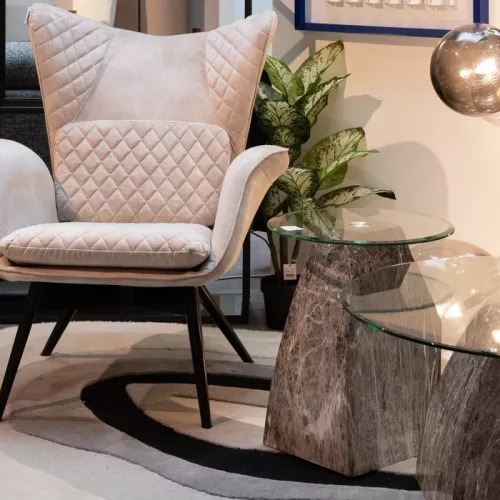 Sidobord Rocky Ø45cm