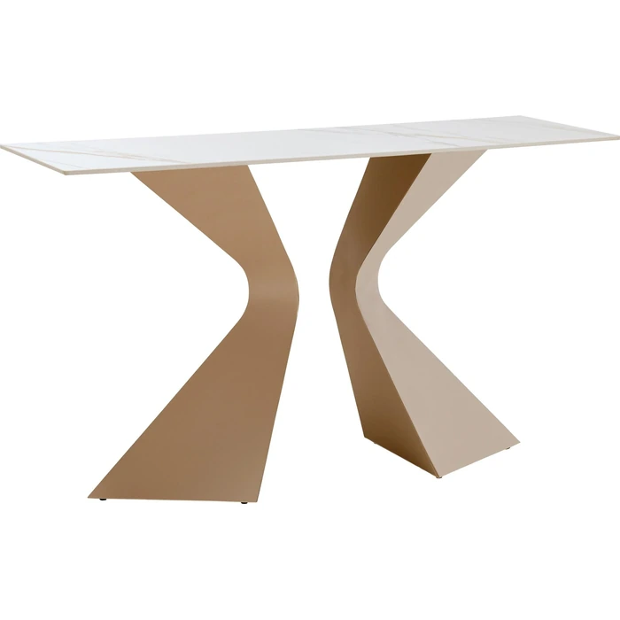 Konsolbord Gloria - Greige, 140x81cm