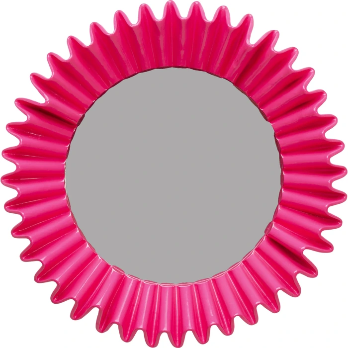 Väggspegel Hermosa rosa Ø38 cm